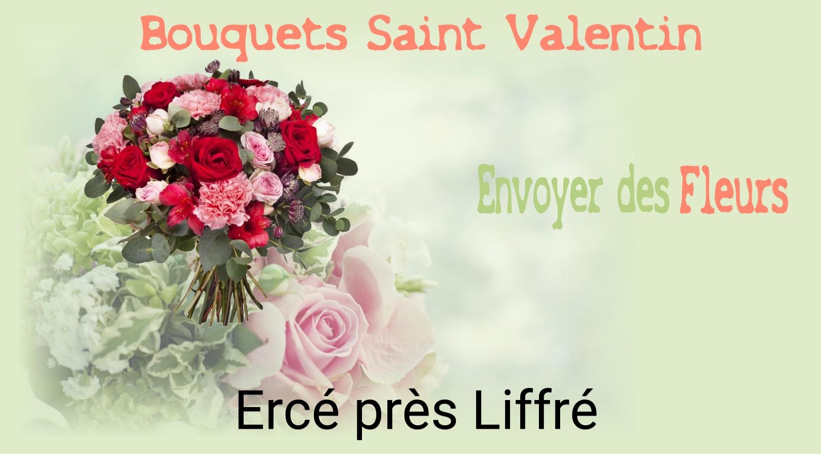 Roses de Saint-Valentin livrées à Ercé-près-Liffré